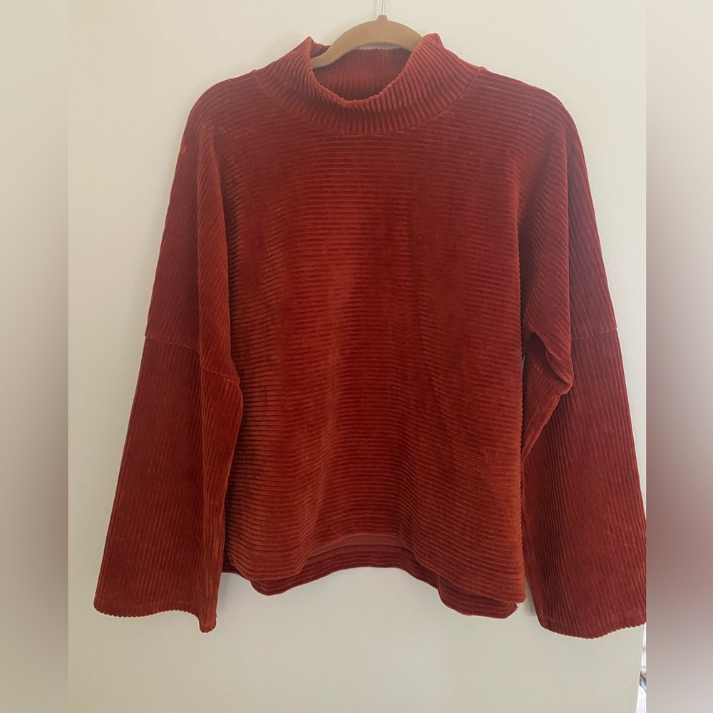 Texture & Thread Mockneck Shirt
